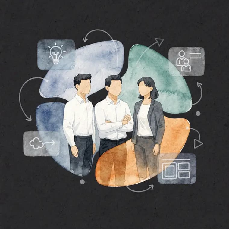 Fractional Leadership — collaborative team of leaders working together